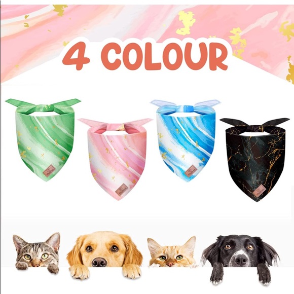 4 dog bandanas - Picture 3 of 9